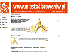 Tablet Screenshot of miastadlarowerow.pl